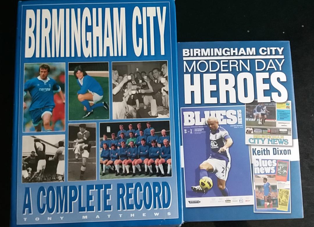 BIRMINGHAM CITY BOOKS X 2