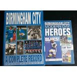 BIRMINGHAM CITY BOOKS X 2