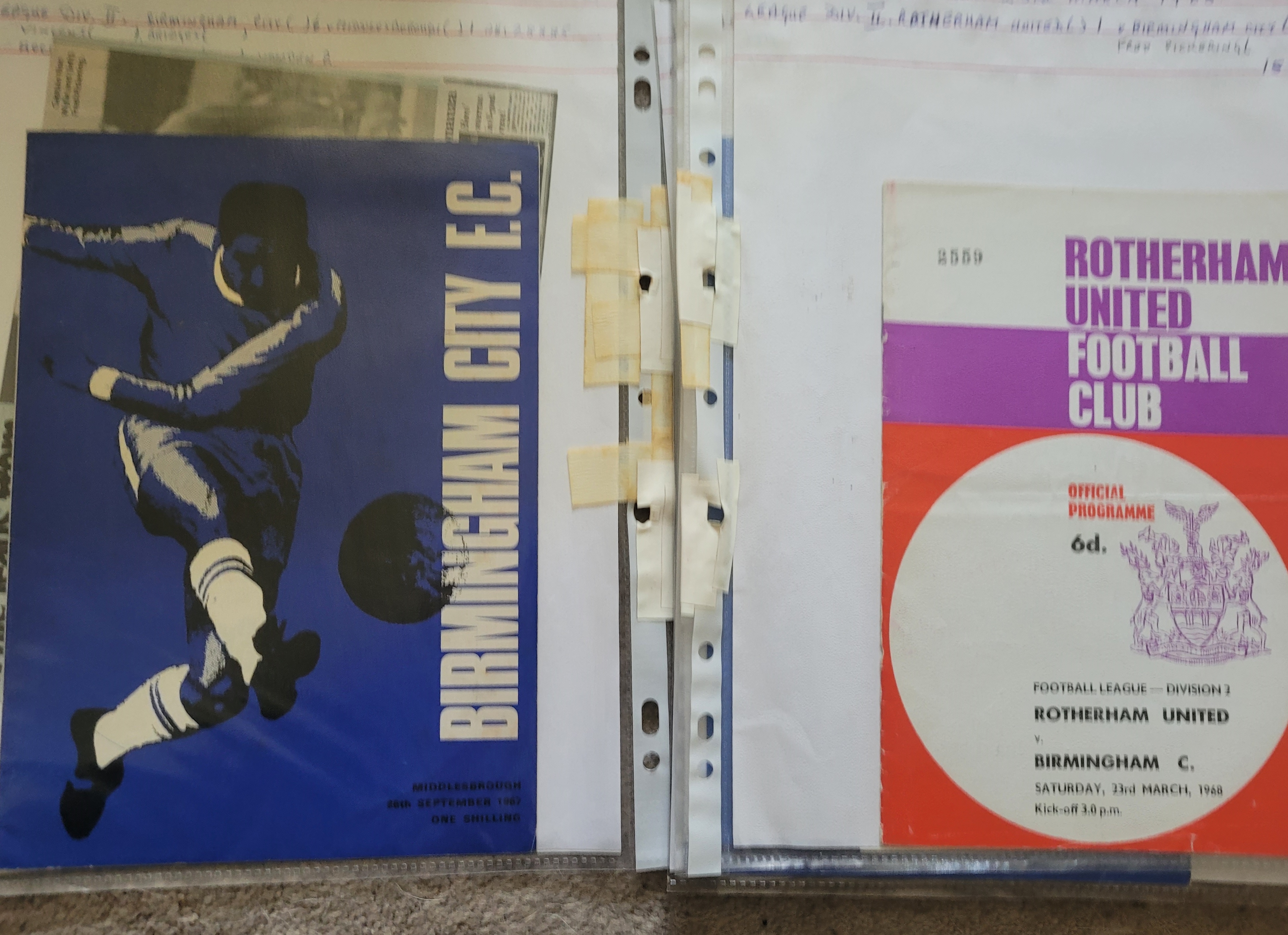 BIRMINGHAM CITY HOME & AWAY PROGRAMMES 1960'S ONWARDS X 200+ - Image 8 of 13