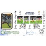 1998 WORLD CUP POSTAL COVER AUTOGRAPHED BY PETER SHILTON