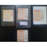 1966 WORLD CUP TICKETS X 4