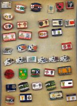 COLLECTION OF FOOTBALL BADGES X 40