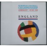 1988 EUROPEAN CHAMPIONSHIP ENGLAND BROCHURE ISSUED BY THE FA