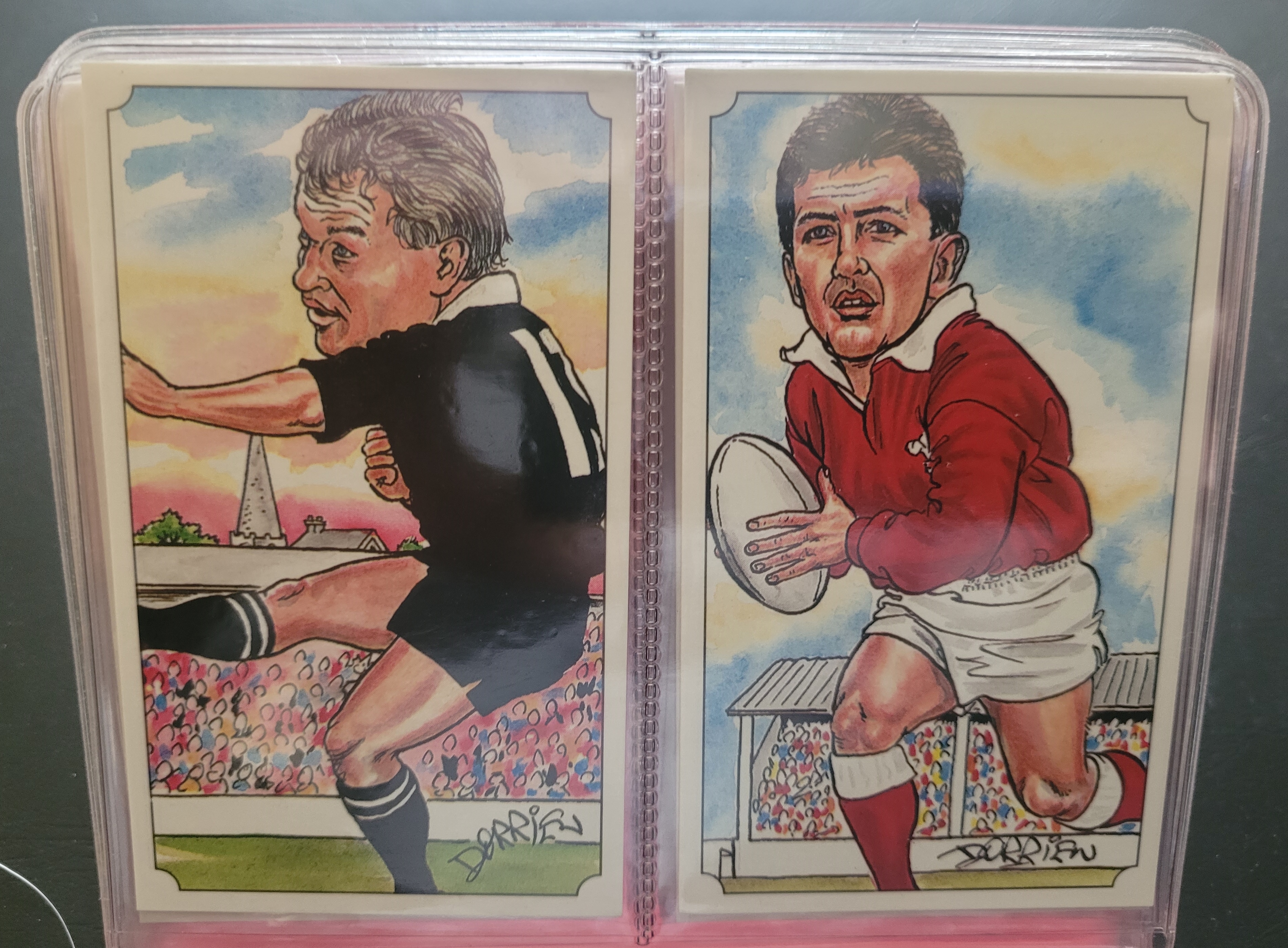 RUGBY UNION WORLD CUP HEROES CARDS AND ALBUM - Image 4 of 5