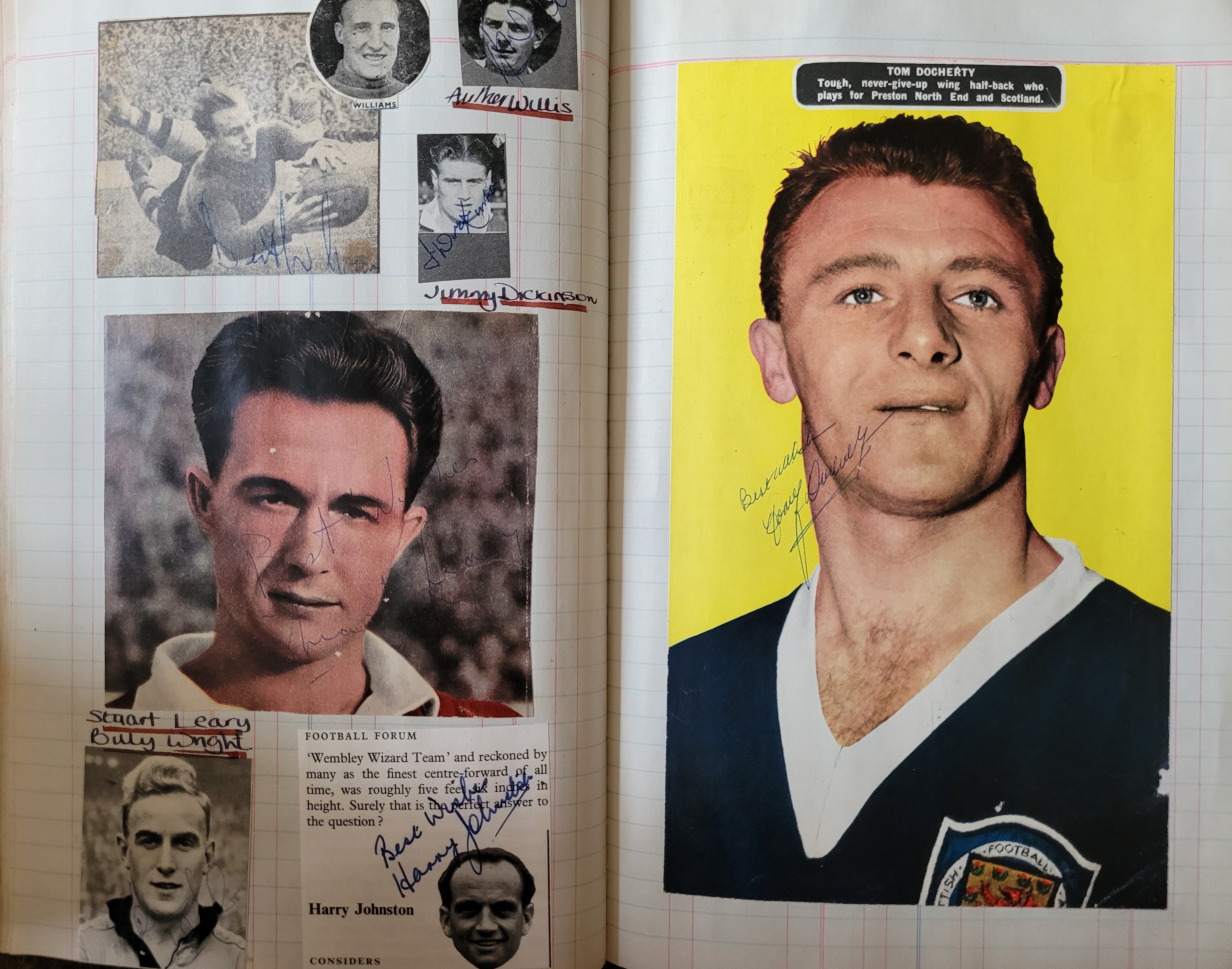 BOOK CONTAINING OVER 1,300 AUTOGRAPHED PICTURES INC' 4 OF MANCHESTER UNITED'S DUNCAN EDWARDS - Image 50 of 160