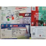 SMALL COLLECTION OF BIG MATCH TICKETS X 8