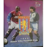 ASTON VILLA 1998 FUTERA CARDS & ALBUM