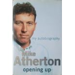 CRICKET - MIKE ATHERTON AUTOGRAPHED BOOK