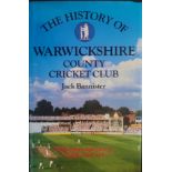 THE HISTORY OF WARWICKSHIRE COUNTY CRICKET CLUB AUTOGRAPHED BY THE AUTHOR