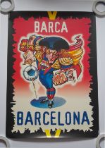 BARCELONA VINTAGE LARGE POSTER