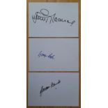 ENGLAND 1966 WORLD CUP AUTOGRAPHS