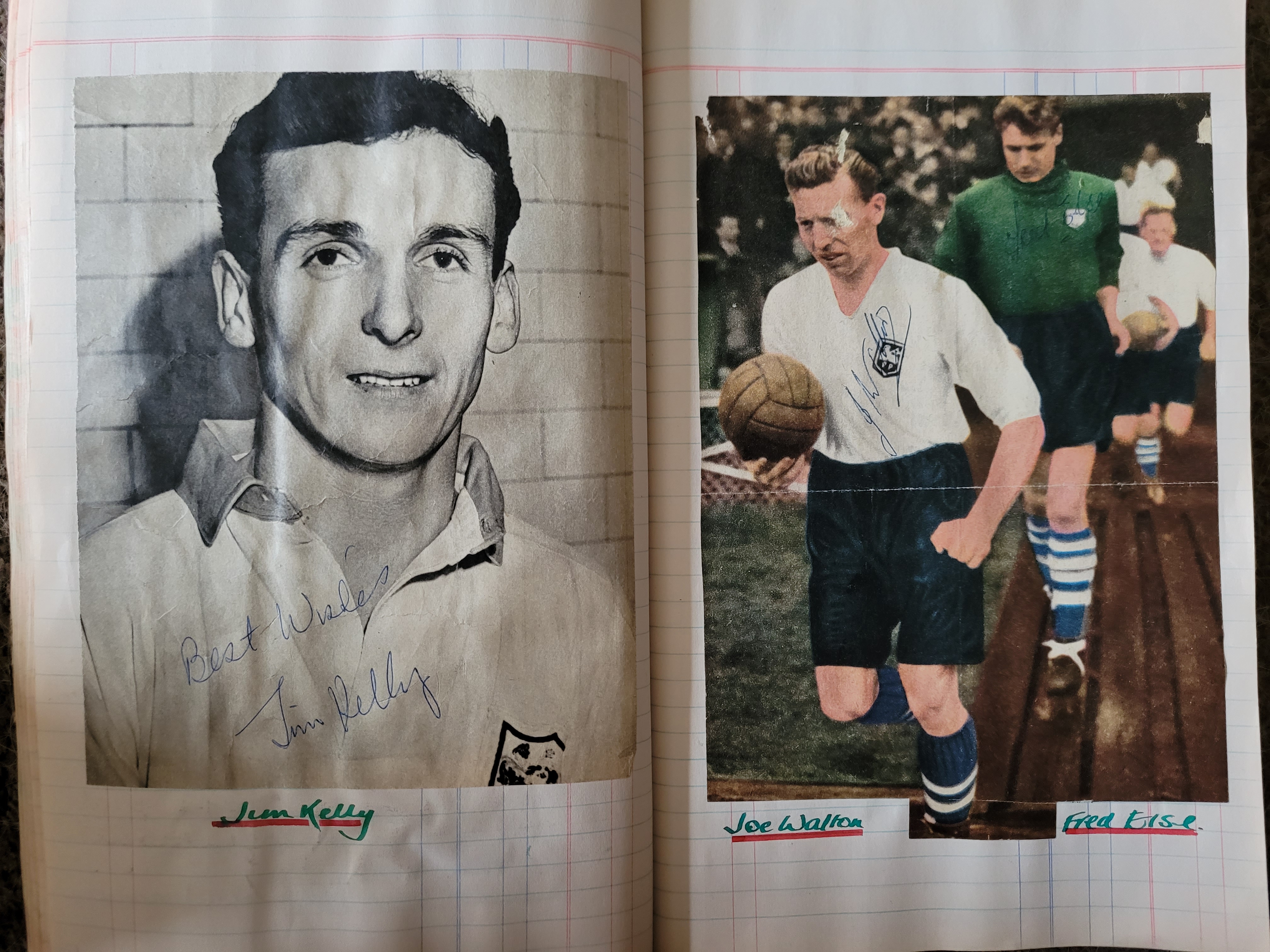 BOOK CONTAINING OVER 1,300 AUTOGRAPHED PICTURES INC' 4 OF MANCHESTER UNITED'S DUNCAN EDWARDS - Image 115 of 160
