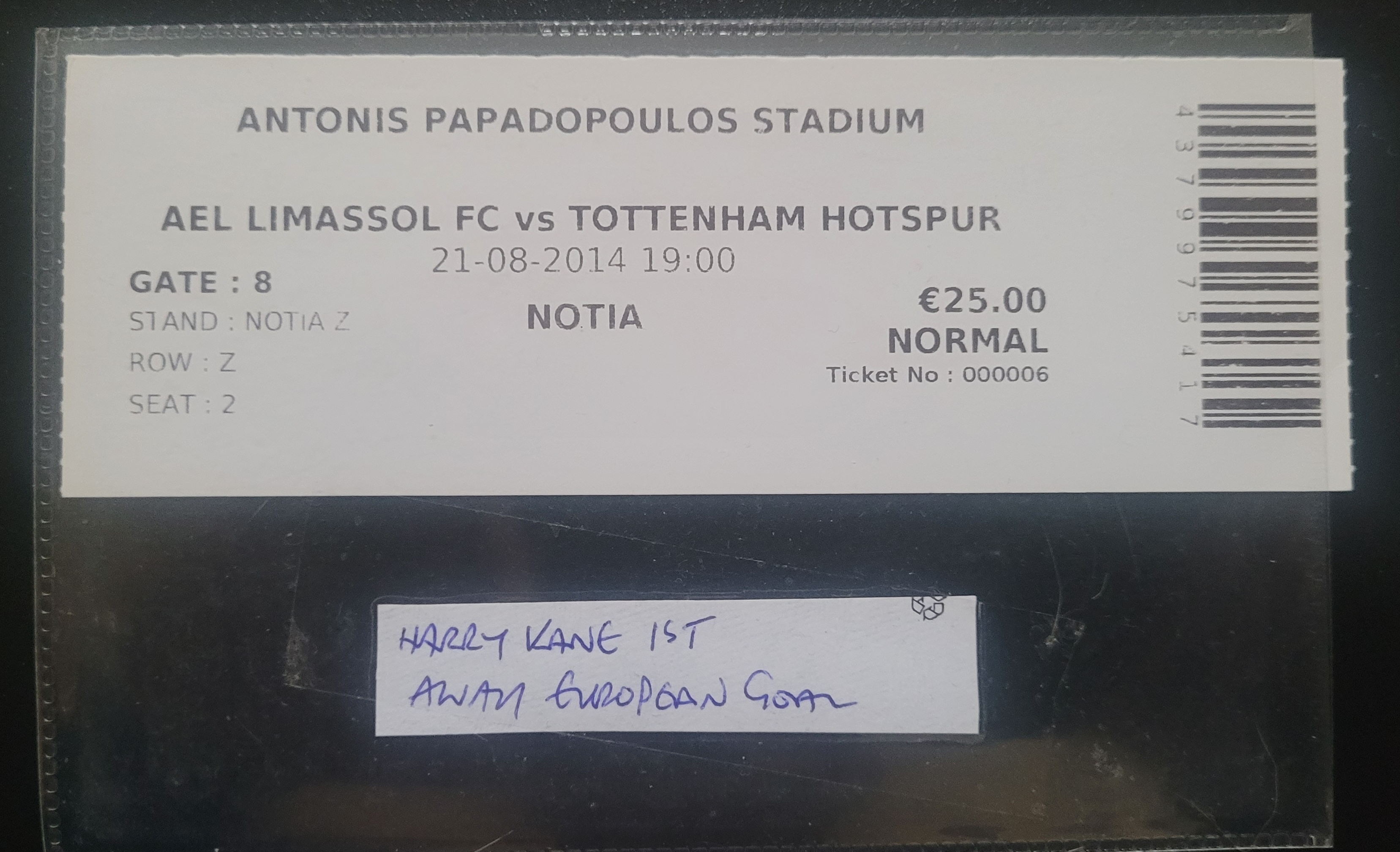 TOTTENHAM HOTSPUR AWAY MATCH TICKETS X 126 - Image 2 of 4