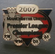 MANCHESTER UNITED 2007 PREMIER LGE WINNERS LARGE BADGE