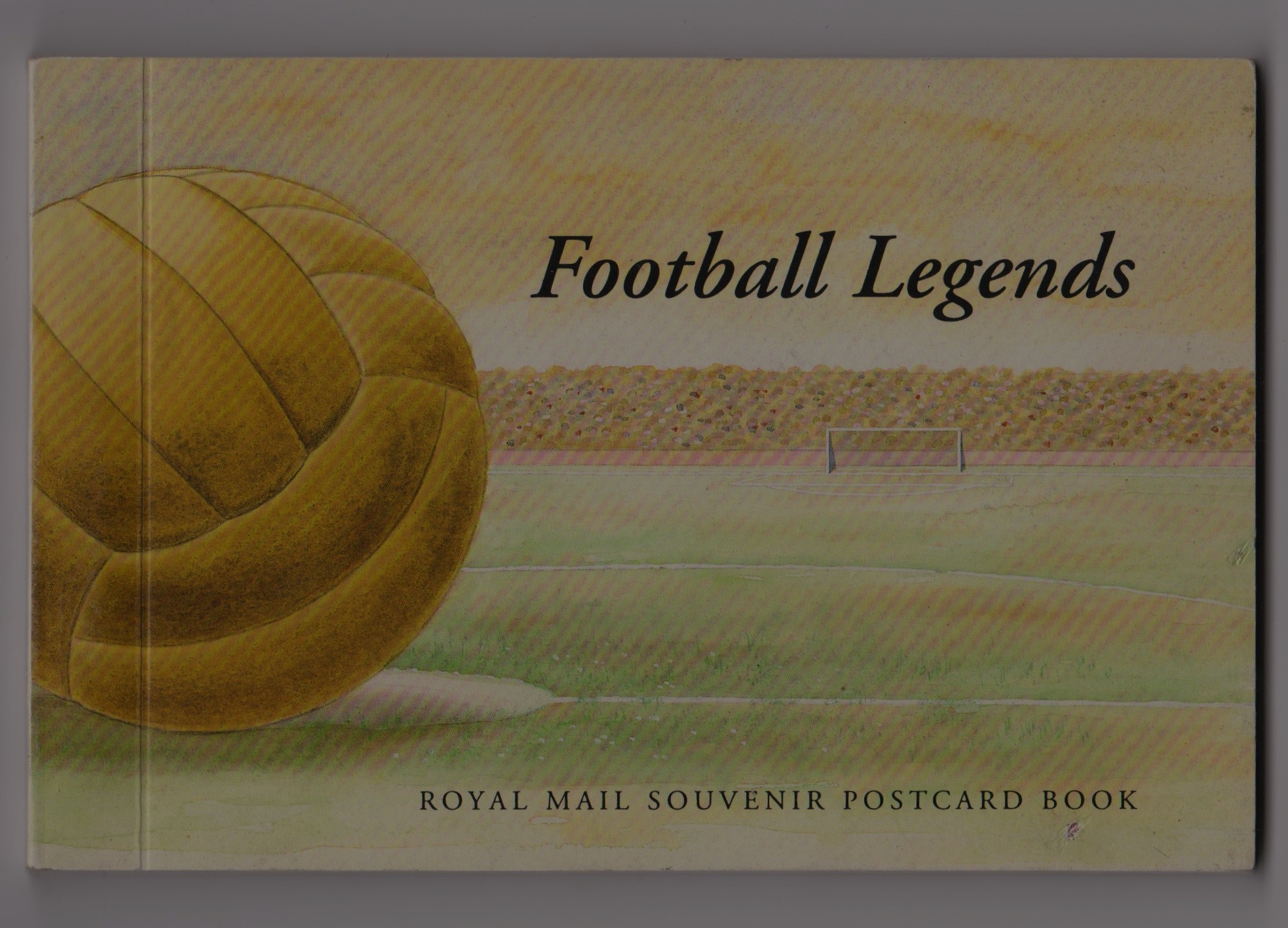 FOOTBALL LEGENDS POSTCARD BOOK DUNCAN EDWARDS MANCHESTER UNITED, BOBBY MOORE WEST HAM UNITED ETC. - Image 2 of 2