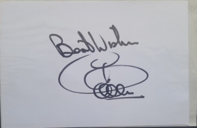 CLIVE ALLEN AUTOGRAPH