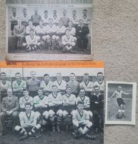 1960 WOLVERHAMPTON WANDERERS AUTOGRAPHS ( FA CUP WINNERS )