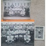 1960 WOLVERHAMPTON WANDERERS AUTOGRAPHS ( FA CUP WINNERS )