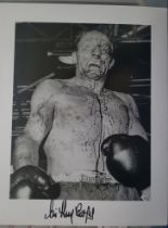 BOXING SIR HENRY COOPER AUTOGRAPHED PHOTO