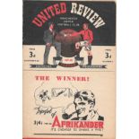 1947-48 MANCHESTER UNITED V HUDDERSFIELD TOWN