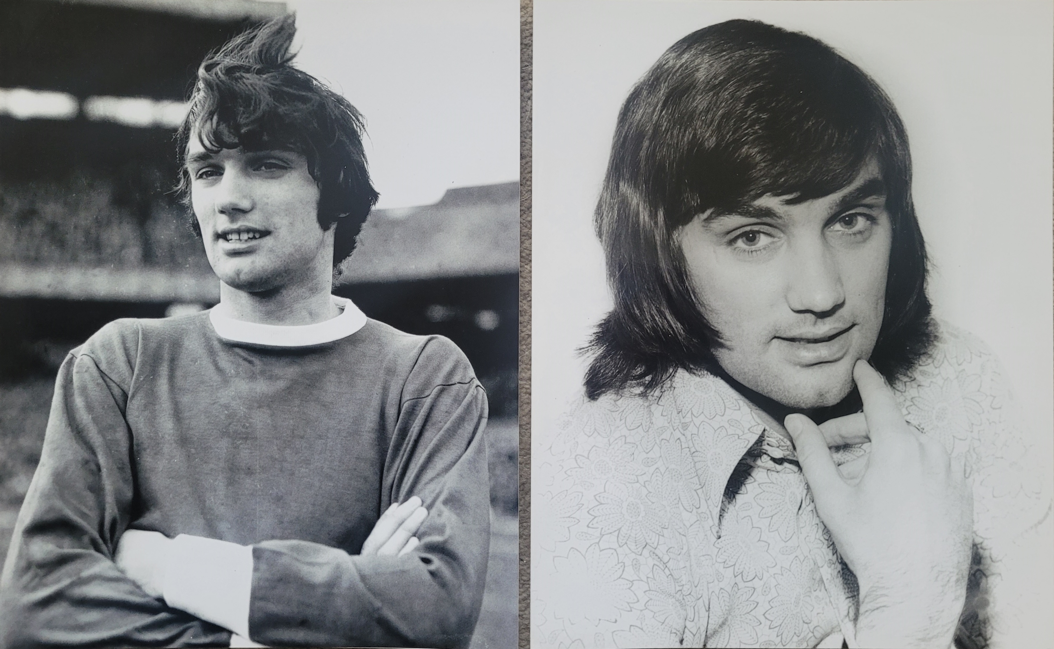 MANCHESTER UNITED & FULHAM GEORGE BEST PHOTOGRAPHS X 7 - Image 2 of 3