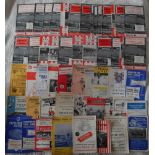 EXETER CITY 50 PLUS PROGRAMMES LATE 1950'S ONWARDS