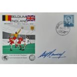 SIR ALF RAMSEY AUTOGRAPHED POSTAL COVER