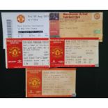 MANCHESTER UNITED TESTIMONIAL MATCH TICKETS