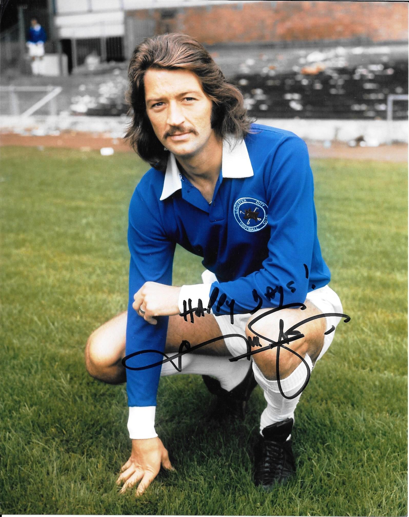 LEICESTER CITY - FRANK WORTHINGTON HAND SIGNED PHOTO WITH COA