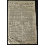 1946-47 ASTON VILLA V BLAKCKBURN ROVERS