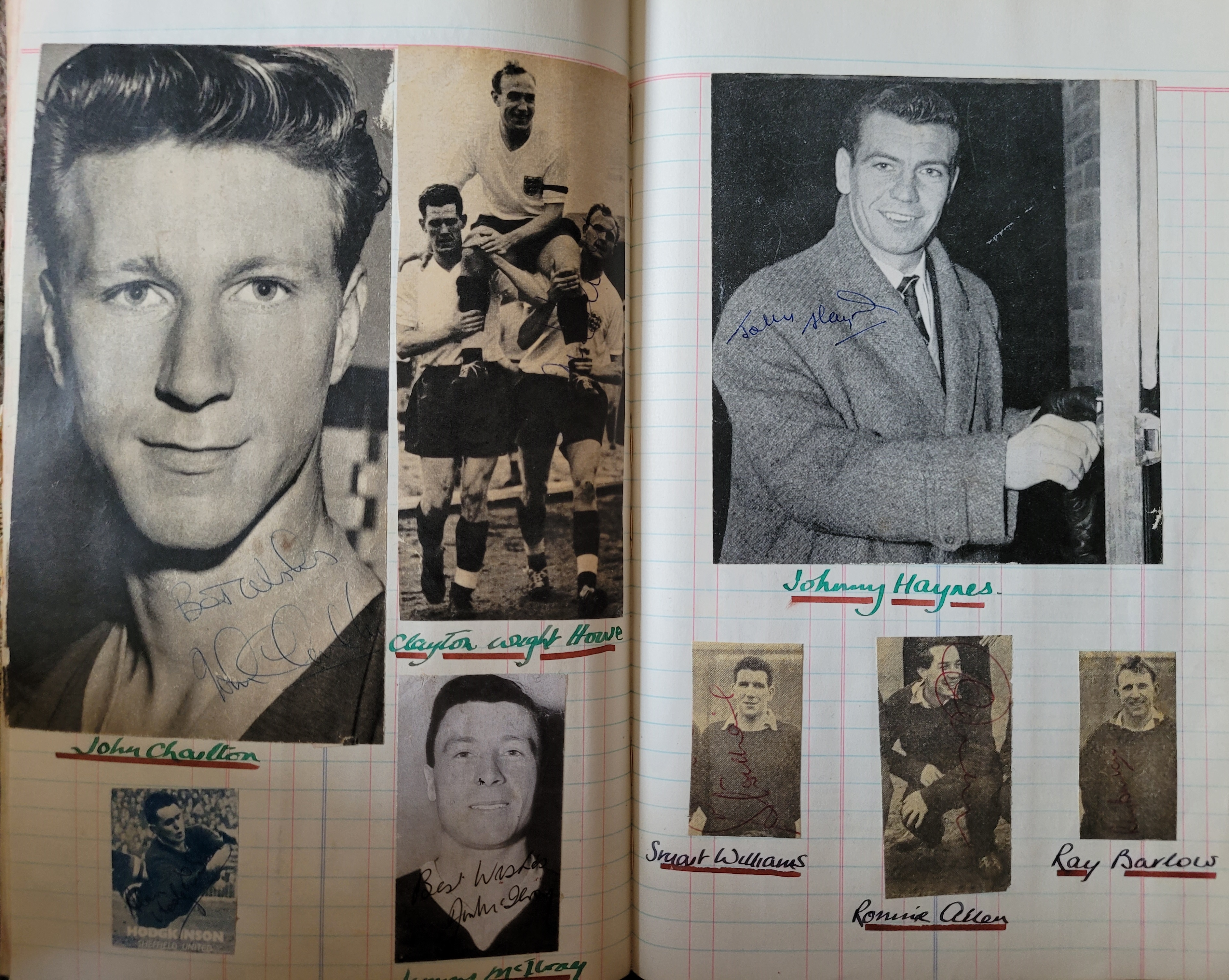 BOOK CONTAINING OVER 1,300 AUTOGRAPHED PICTURES INC' 4 OF MANCHESTER UNITED'S DUNCAN EDWARDS - Image 71 of 160