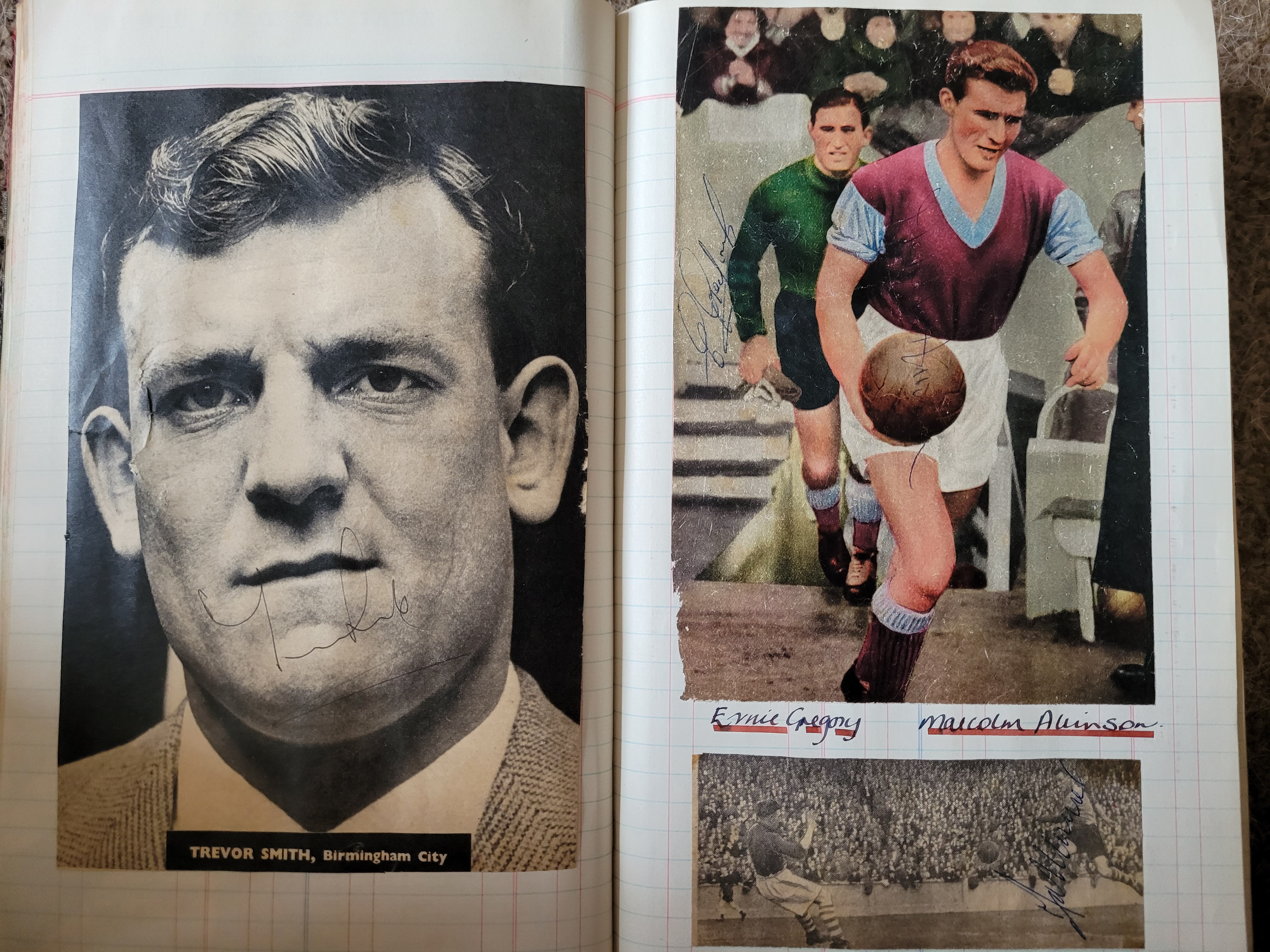BOOK CONTAINING OVER 1,300 AUTOGRAPHED PICTURES INC' 4 OF MANCHESTER UNITED'S DUNCAN EDWARDS - Image 41 of 160