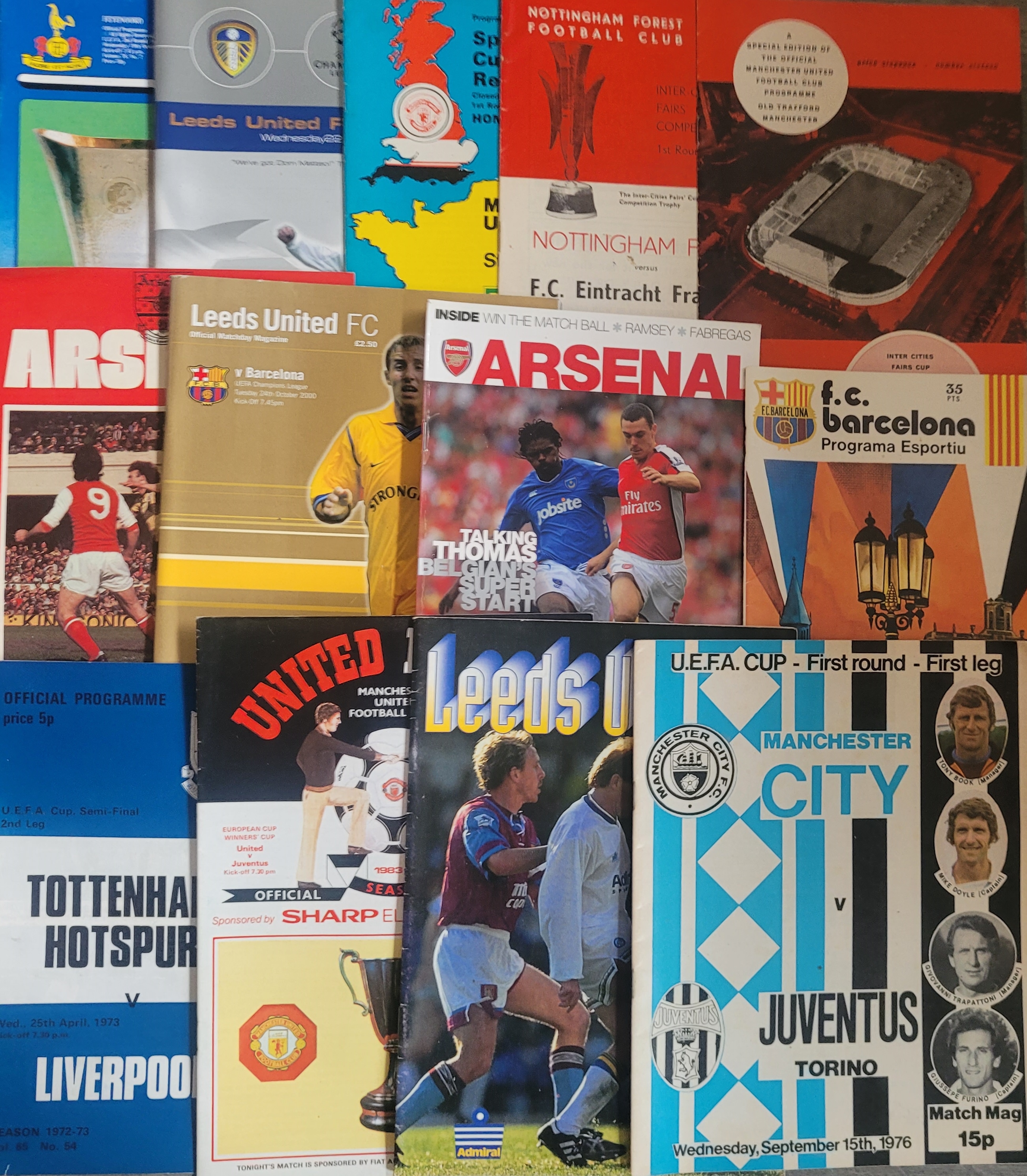 EUROPEAN CUPS PROGRAMMES X 167 - Image 11 of 16