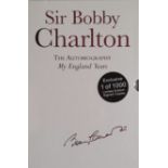 SIR BOBBY CHARLTON ''MY ENGLAND YEARS'' AUTOGRAPHED BOOK