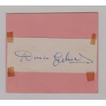 DUNCAN EDWARDS MANCHESTER UNITED & ENGLAND SIGNATURE