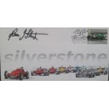 2007 SLVERSTONE MOTOR RACING LTD EDITION POSTAL COVER AUTOGRAPHED BY HANS-JOACHIM STUCK