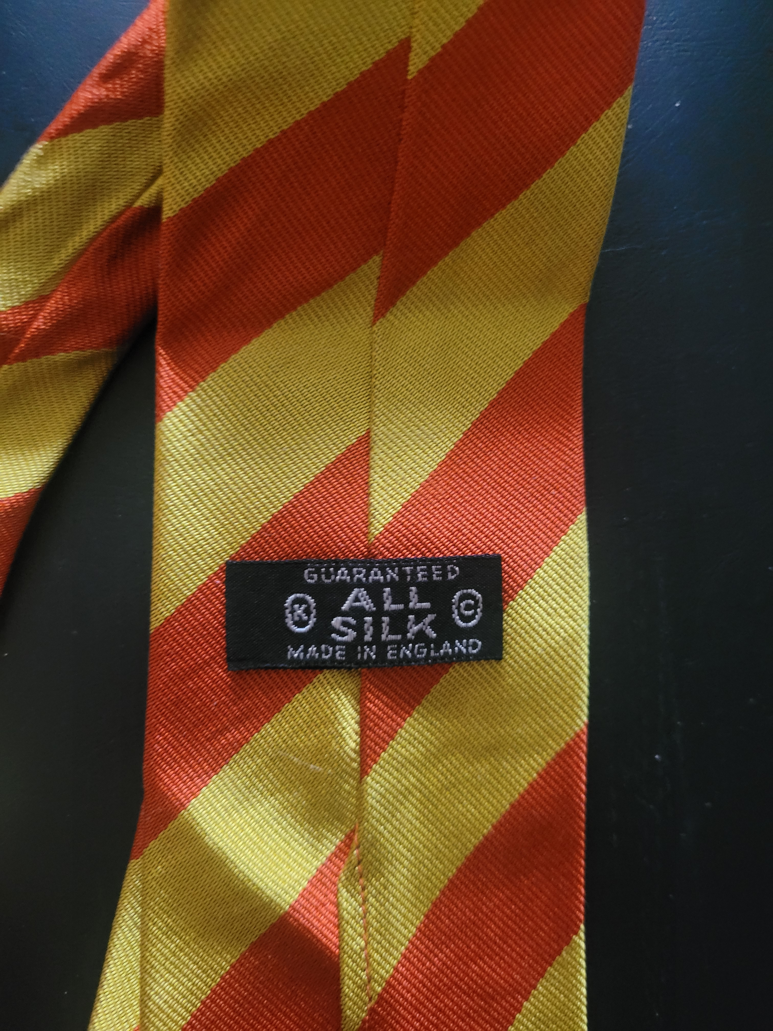 CRICKET ORIGINAL M.C.C SILK TIE - Image 2 of 2