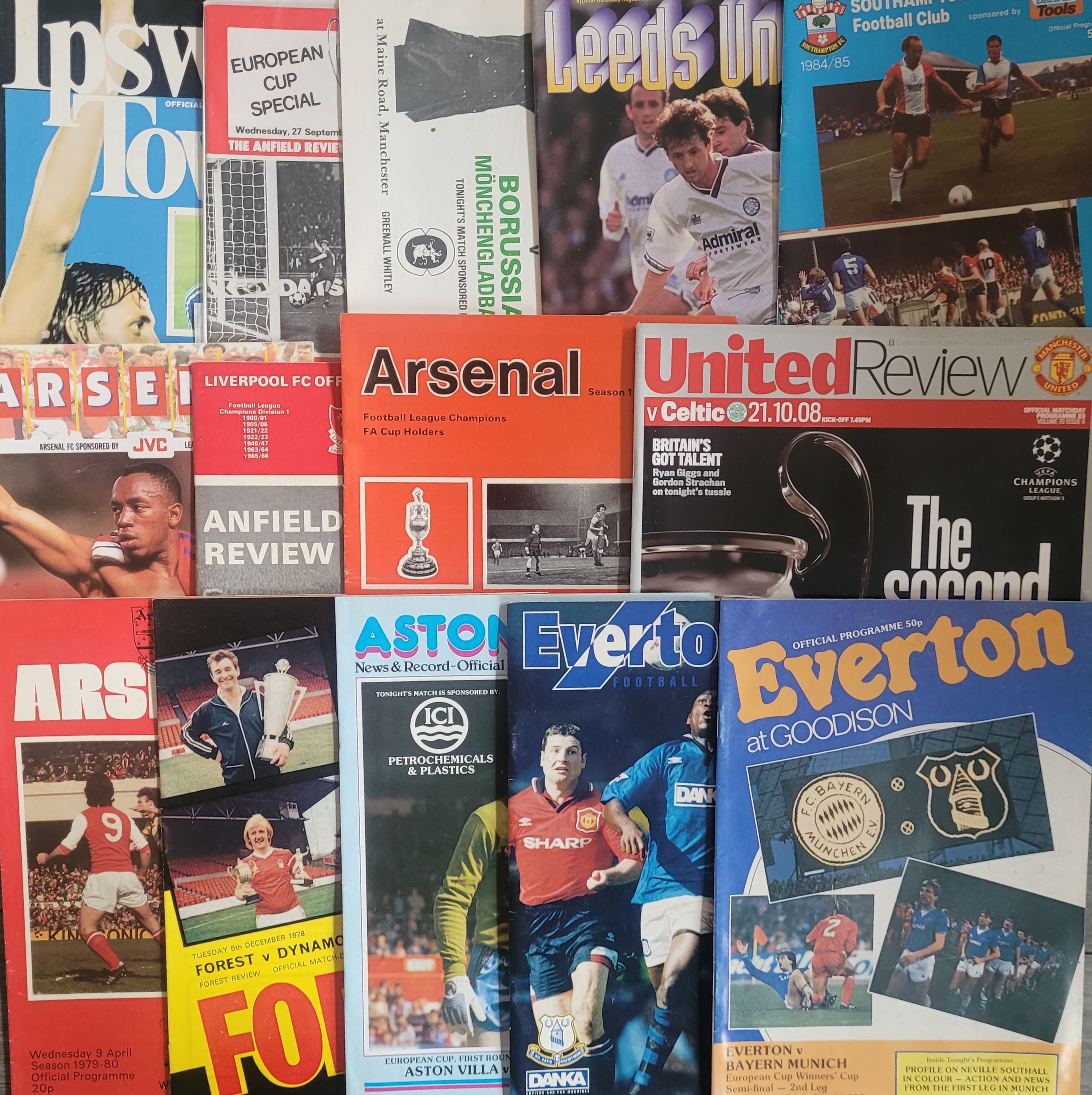 EUROPEAN CUPS PROGRAMMES X 167 - Image 5 of 16