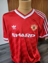 MANCHESTER UNITED 1986-87 REPLICA HOME SHIRT