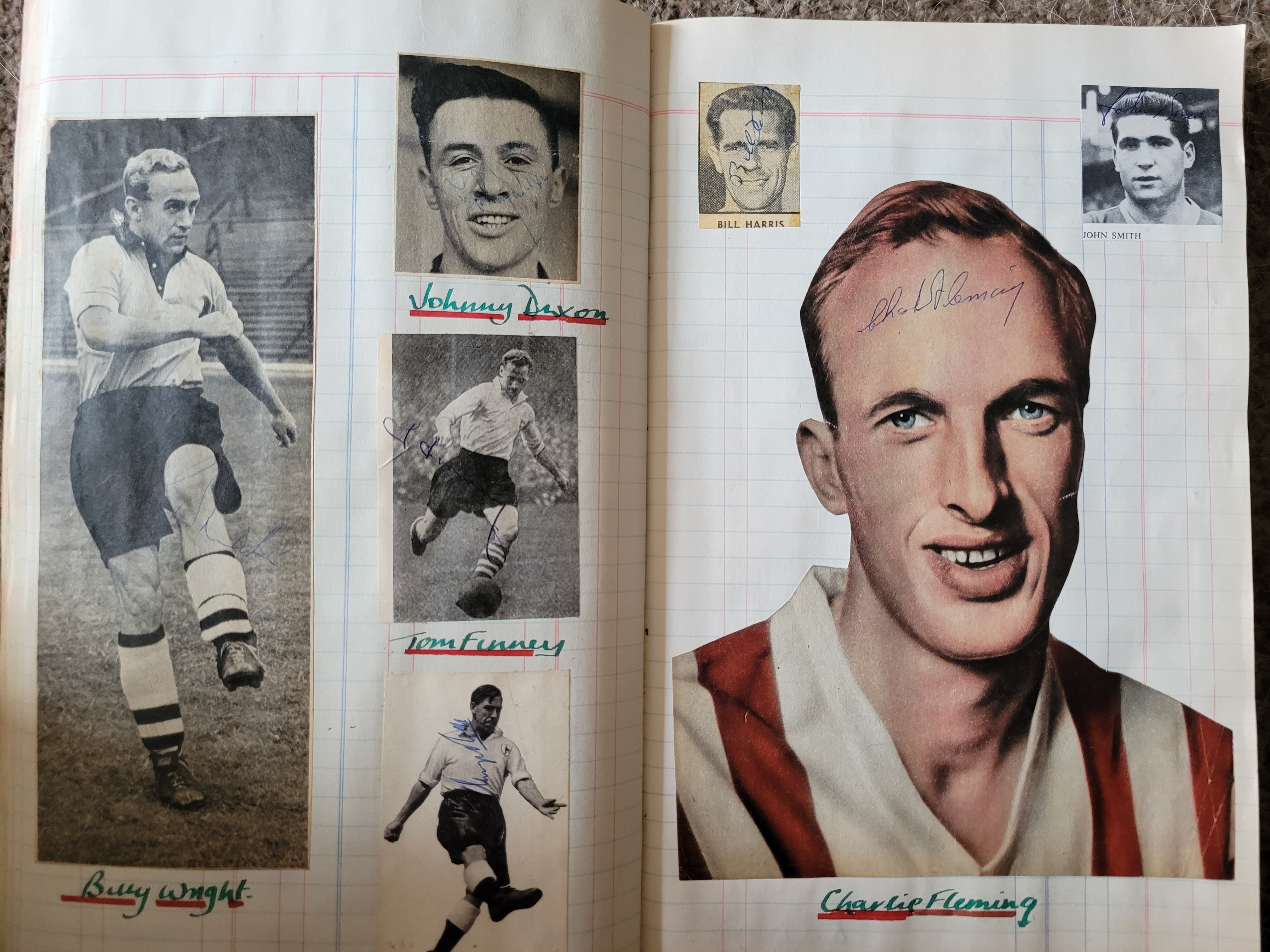 BOOK CONTAINING OVER 1,300 AUTOGRAPHED PICTURES INC' 4 OF MANCHESTER UNITED'S DUNCAN EDWARDS - Image 89 of 160