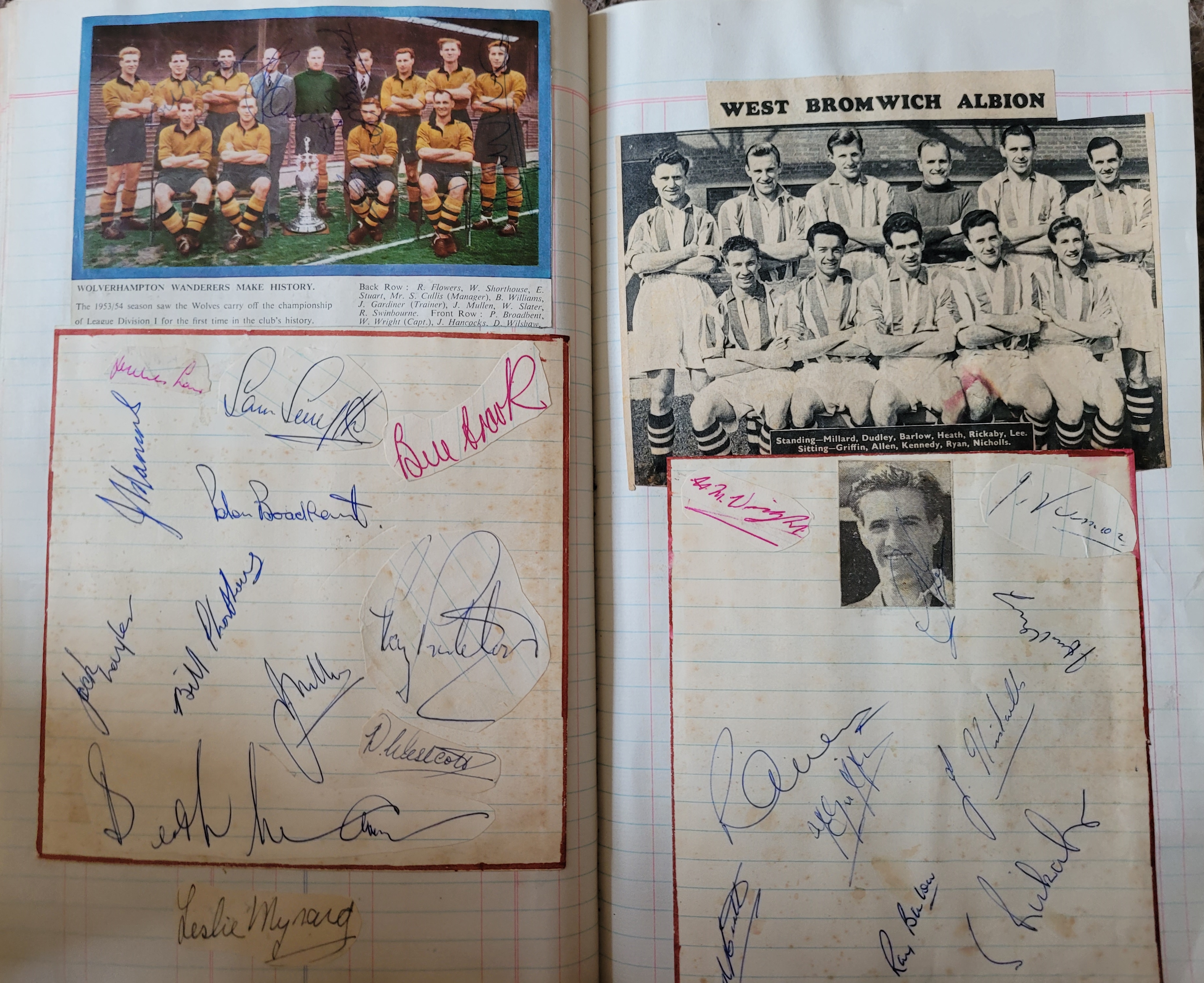 BOOK CONTAINING OVER 1,300 AUTOGRAPHED PICTURES INC' 4 OF MANCHESTER UNITED'S DUNCAN EDWARDS - Image 58 of 160