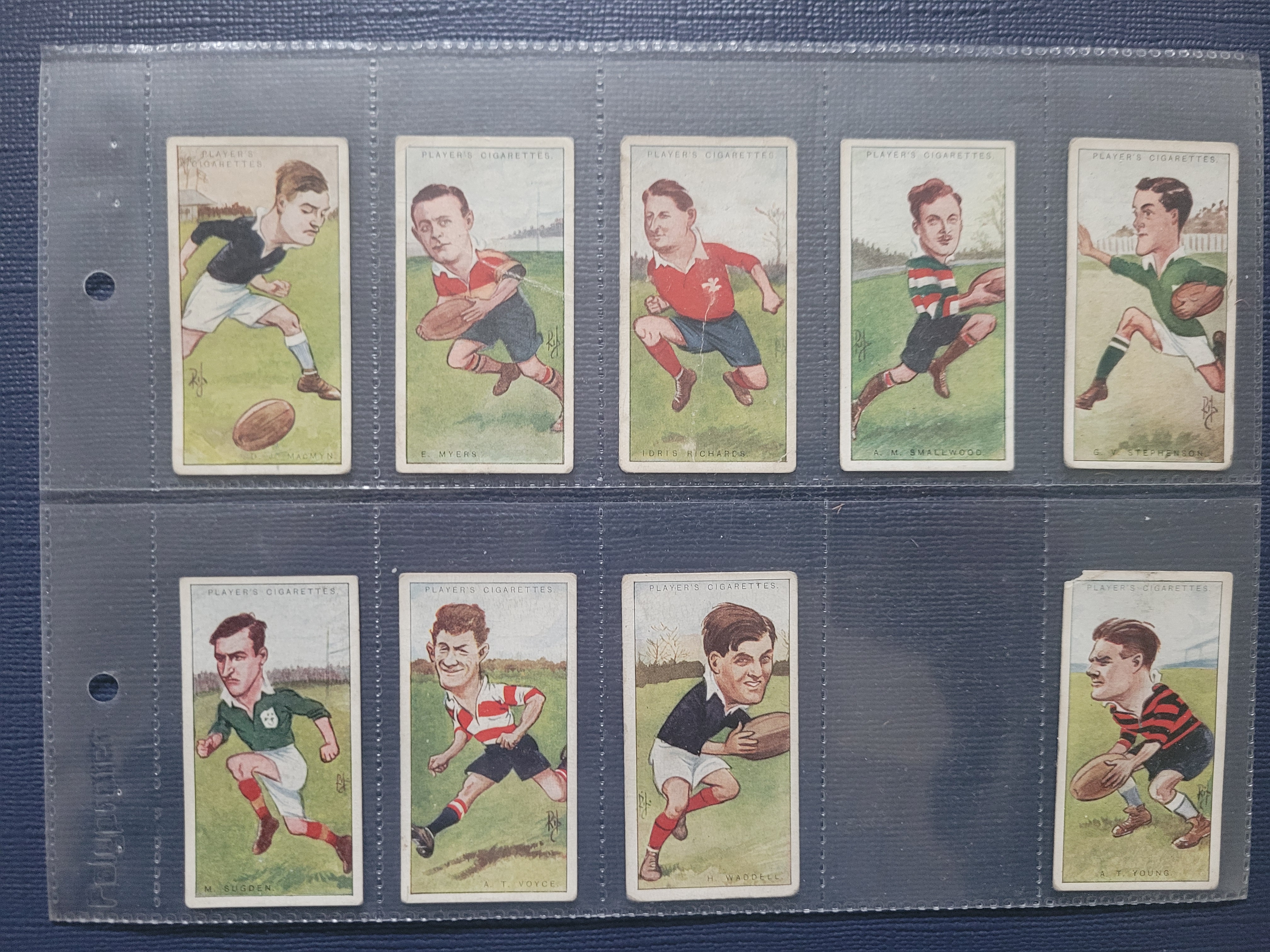 RUGBY LEAGUE / UNION CIGARETTE CARDS - Image 3 of 4