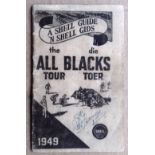 RUGBY UNION -1949 NEW ZEALAND ALL BLACKS TOUR TO SOUTH AFRICA PRE-TOUR BROCHURE