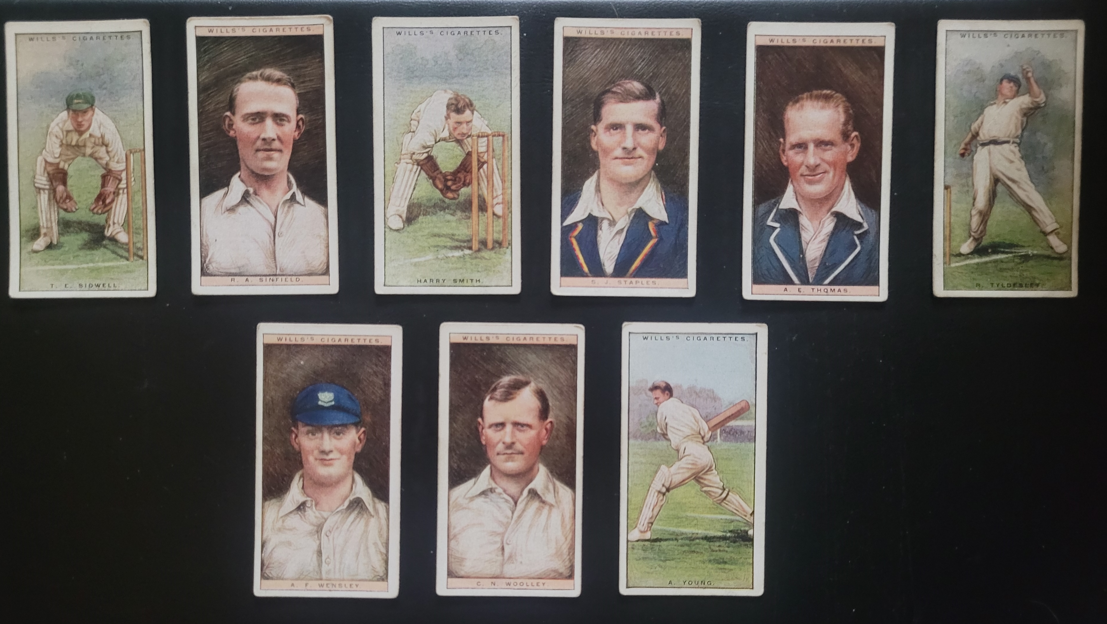 WD & HO WILLS CRICKET CIGARETTE CARDS 49 FROM SET OF 50 ( MISSING NUMBER 39 ) - Image 3 of 4