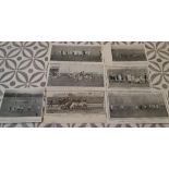 1905 RUGBY UNION VINTAGE PHOTO PLATES REMOVED FROM BOOK X 7