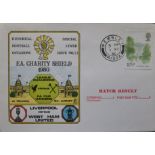 1980 LIVERPOOL V WEST HAM UNITED CHARITY SHIELD POSTAL COVER