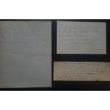 LETTERS FROM PLAYERS & FOOTBALL CLUBS
