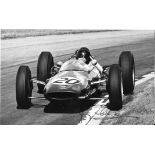 MOTOR RACING / FORMULA 1 JIM CLARK AUTOGRAPHED PHOTO