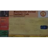 1997-98 MANCHESTER UNITED V INTER MILAN FRIENDLY TICKET