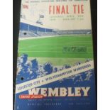 1949 FA CUP FINAL LEICESTER CITY V WOLVERHAMPTON WANDERERS